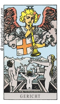 Tarotkarte das Gericht